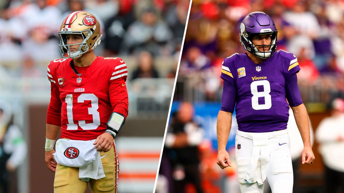 Wikingowie agresywnie ścigają Brocka Purdy’ego przed powołaniem 49ers do QB – NBC Sports Bay Area i Kalifornia